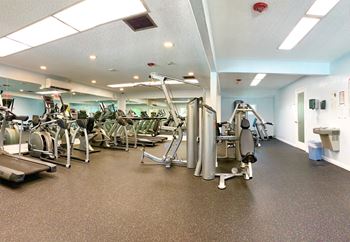 State-of-the-art fitness center
